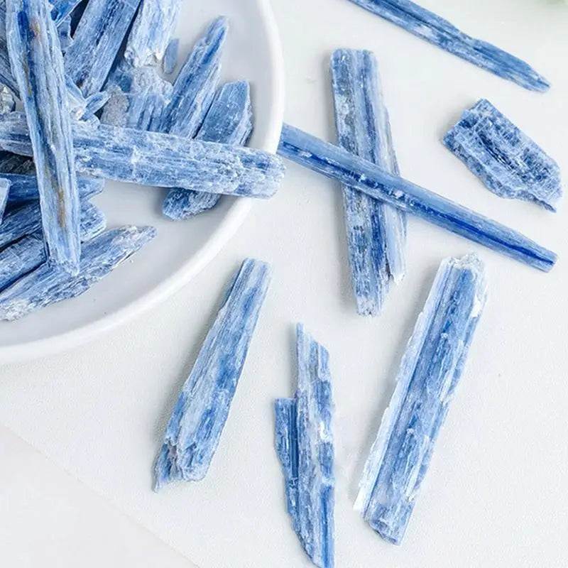 Natural Kyanite Strip Crystal Quartzs Blue Raw Stone Mineral Specimen Reiki Healing DIY Gemstone Crystals Chip Home Decor Gift