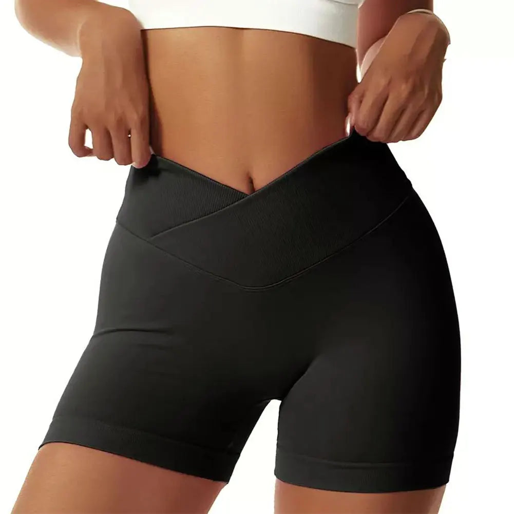 Workout Shorts for Women High Waisted Running Shorts Tummy Control Exercise Fitness Shorts for Gym Running Workout Athletic