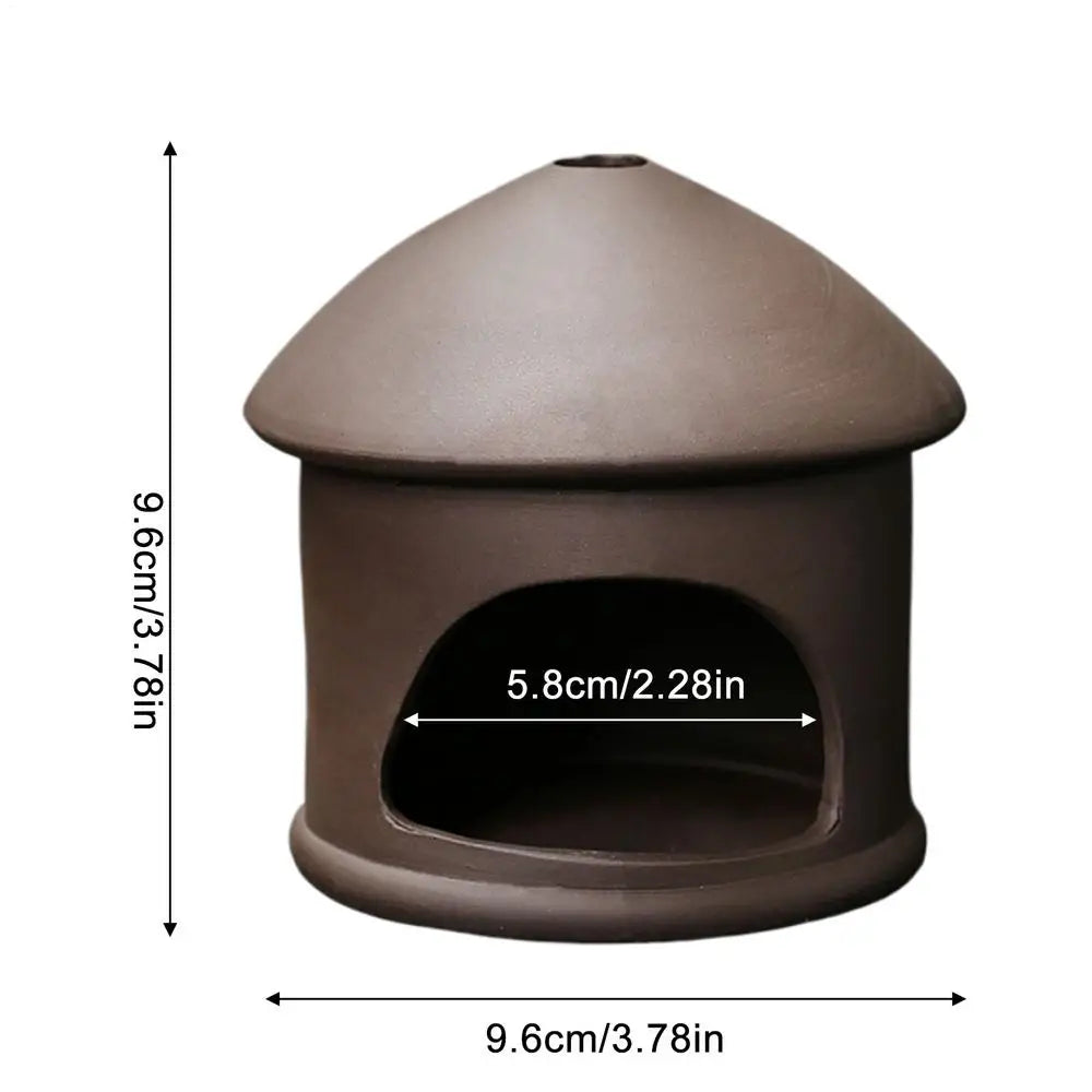 Handmade Ceramics Palo Santo Holder Sages Stick Dish Smudge Bowl Cone Incense Burner Chimenea Yoga Meditation Zen Decoration