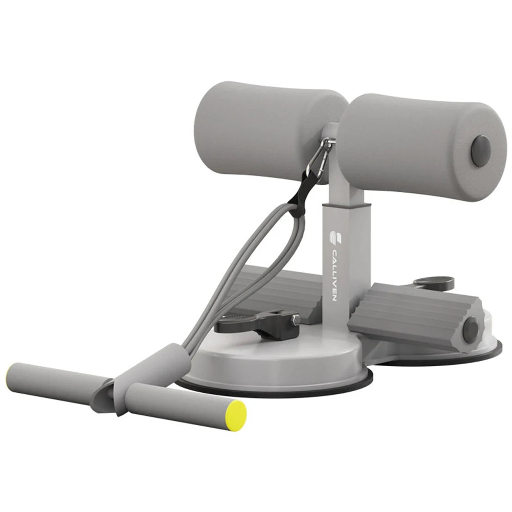 Workout Abs Trainer with 2 Suction Cups Self-Suction Abs Machine 3 Gear Height Multifunctional Non-Slip Fitness Beauty Equipment