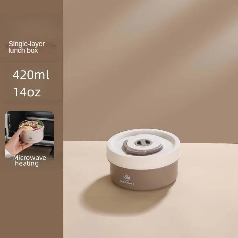 Portable Insulated Lunch Box Set – Stackable Stainless Steel Bento Containers for Fresh & Convenient Meals Anywhere