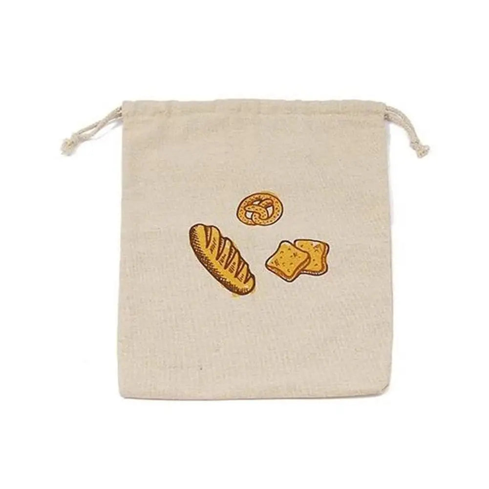 Eco-Friendly Linen Bread Bags – Reusable, Washable & Unbleached