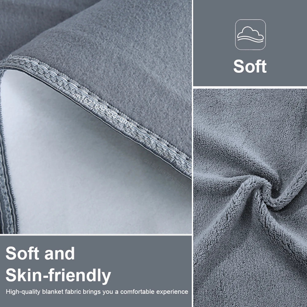 Electric Heating Blanket – Automatic Thermostat Double Body Warmer Bed Mattress Pad (EU Plug, 220V)