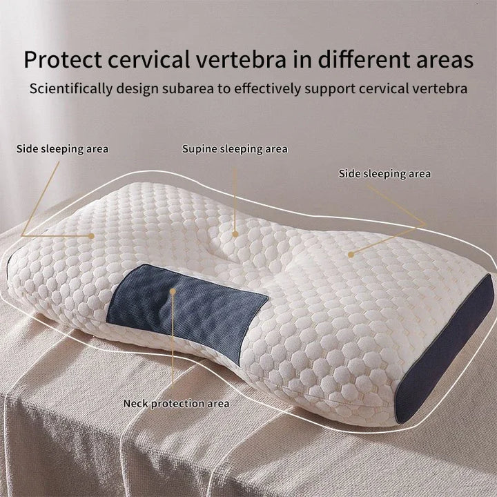 Orthopedic Neck Pillow – Soybean Fiber Support for Better Sleep and Neck Protection