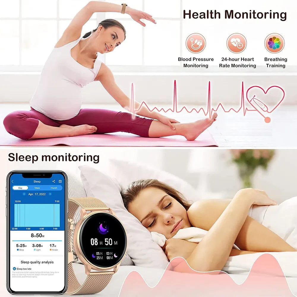 MEVADEN Bluetooth Call Smart Watch – Custom Dial, Fitness Tracker, Heart Rate Monitor for Men & Women (Compatible with Android & iOS)