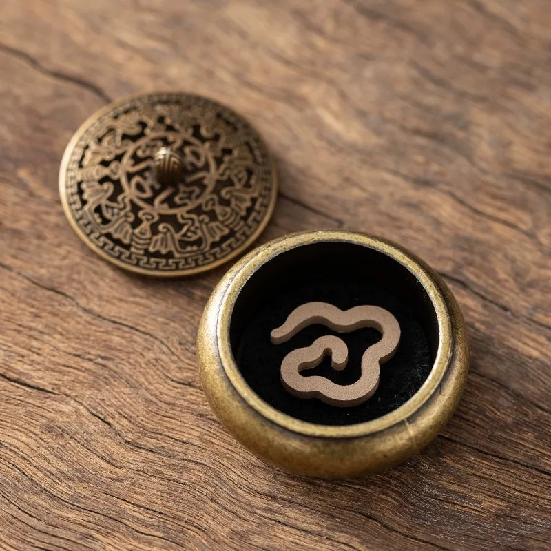 Pure Natural Disk Incense with Mini Burner – Plant Extract Aromatherapy for Meditation & Relaxation