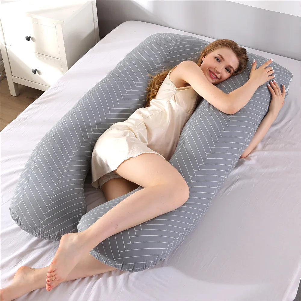 PANGDUBE Pregnancy Pillow – Full Body Support for Sleeping, Nursing & Comfort