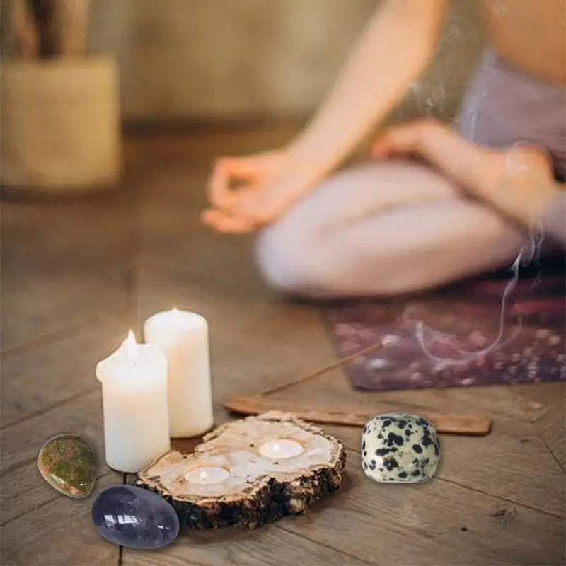 Crystals Collection Set 14X Crystals And Stones Meditation Gemstone Raw Crystal Chakra Start Collection For Protection