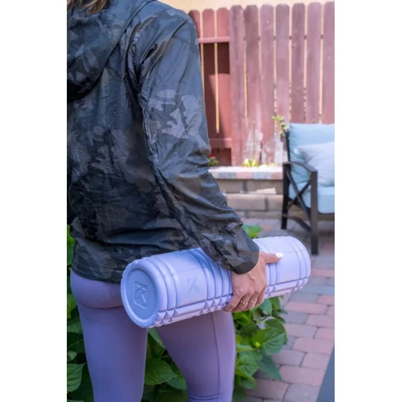 CORE Foam Massage Roller with Softer Compression for Exercise, Deep Tissue and Muscle Recovery - Relieves Muscle Pain & Tightnes