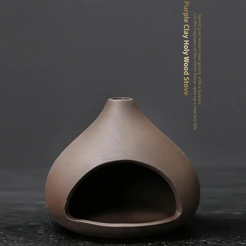 Handmade Ceramics Palo Santo Holder Sages Stick Dish Smudge Bowl Cone Incense Burner Chimenea Yoga Meditation Zen Decoration