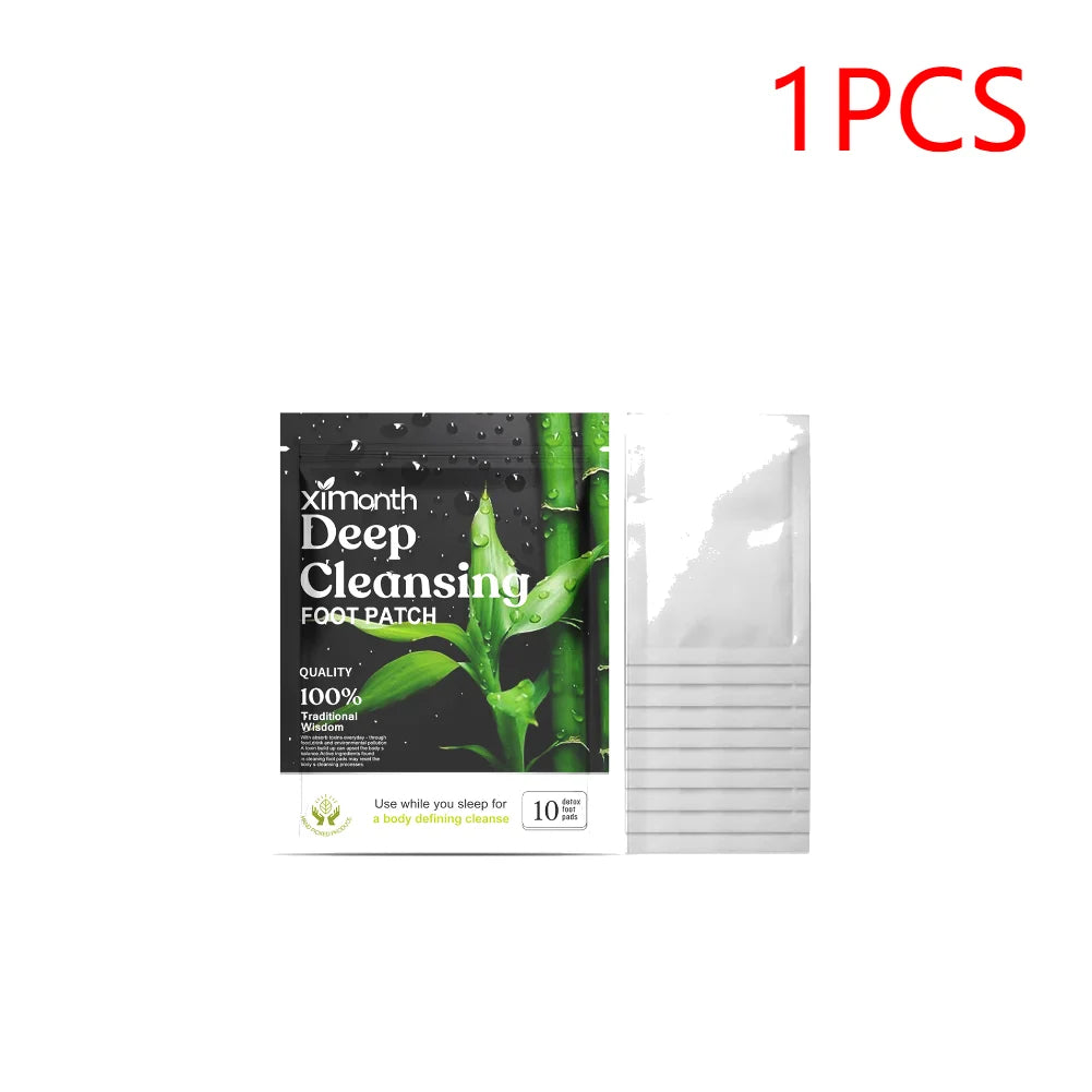 Natural Herbal Detox Foot Patches – 10-100PCS with Wormwood & Artemisia for Body Cleansing & Stress Relief