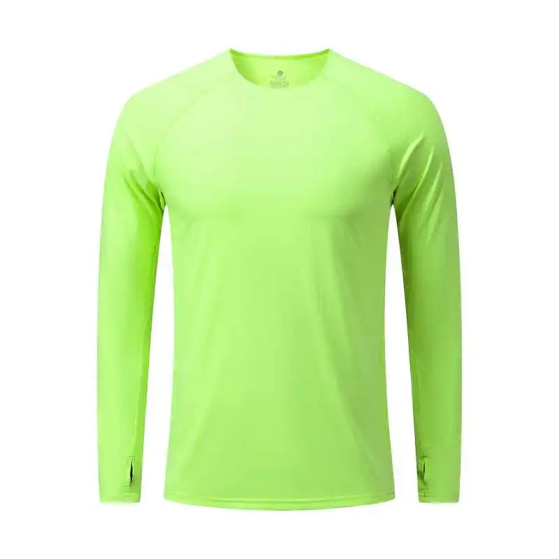 Men's Sun Shirts UPF 50+ UV Protection Long Sleeve Rash Guard Fishing Outdoor Quick Dry Lightweight