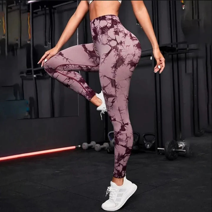 Women's Seamless High-Waist Yoga Pants – Push-Up Fitness Leggings for Gym, Workout, and Everyday Comfort