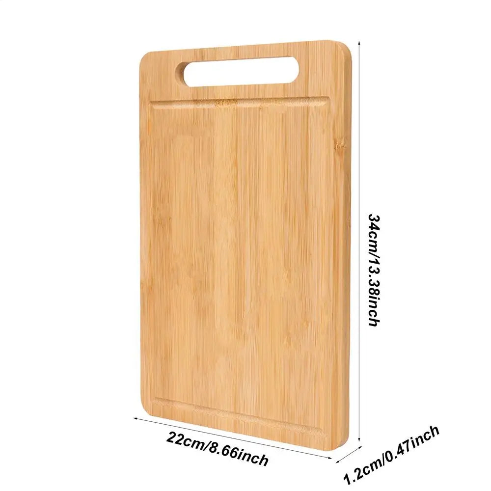 Double-Sided Wooden Chopping &amp; Serving Board – Thick, Durable & Versatile