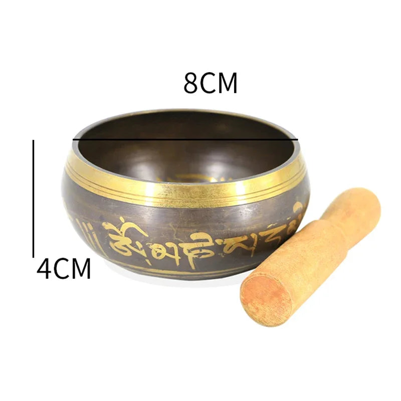 Nepal Tibetan Singing Bowl – Himalayan Meditation Chime