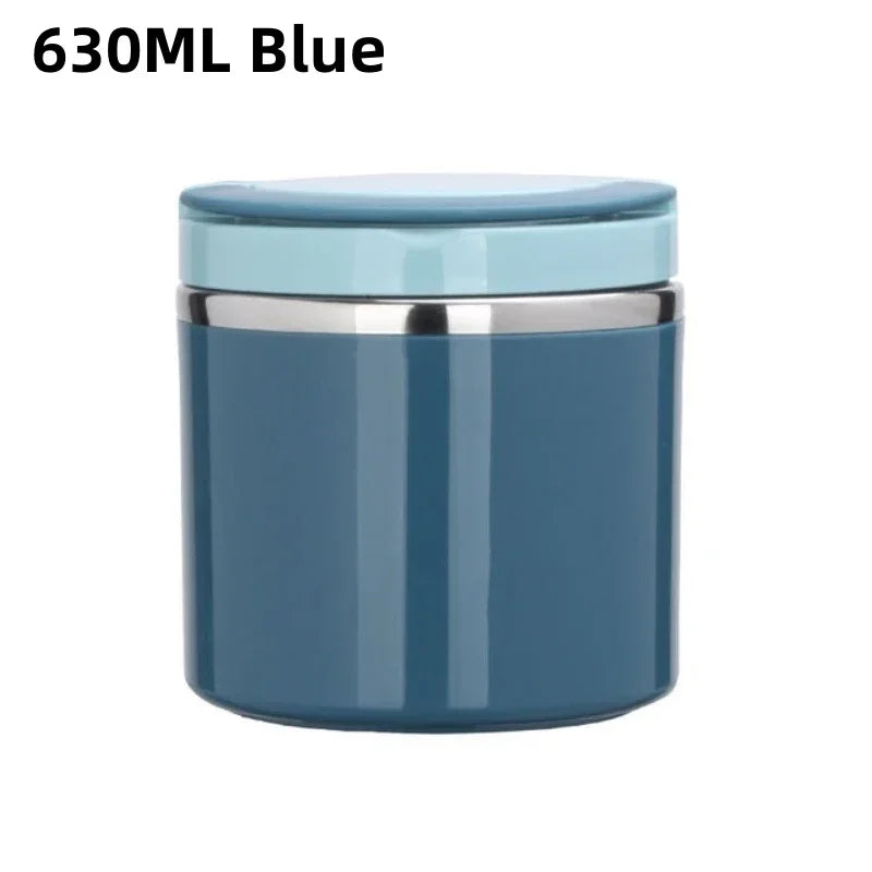 Stainless Steel Food Thermal Jar – 630/1000ml Insulated Lunch Container for Hot and Cold Meals