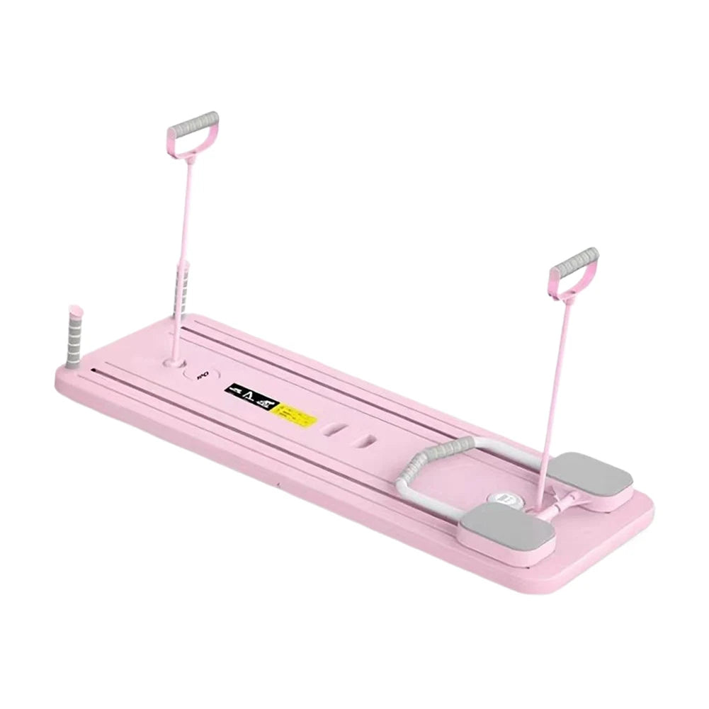 Multifunctional Fitness Board Abdominal Board Non Slip Workout Board with Timer Push Up Board Foldable Home Gym Equipment