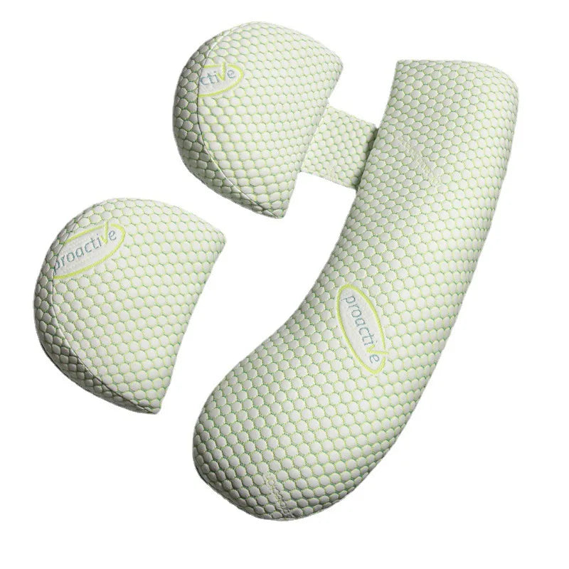 U-Shaped Soft Pregnancy Pillow – Full Lumbar and Side Sleep Support for Expecting Mothers