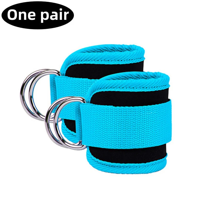 Ankle Strap Resistance Bands – Elastic Fitness Bands for Hip & Leg Strength, Home Training, Yoga, Pilates & Gym Workouts