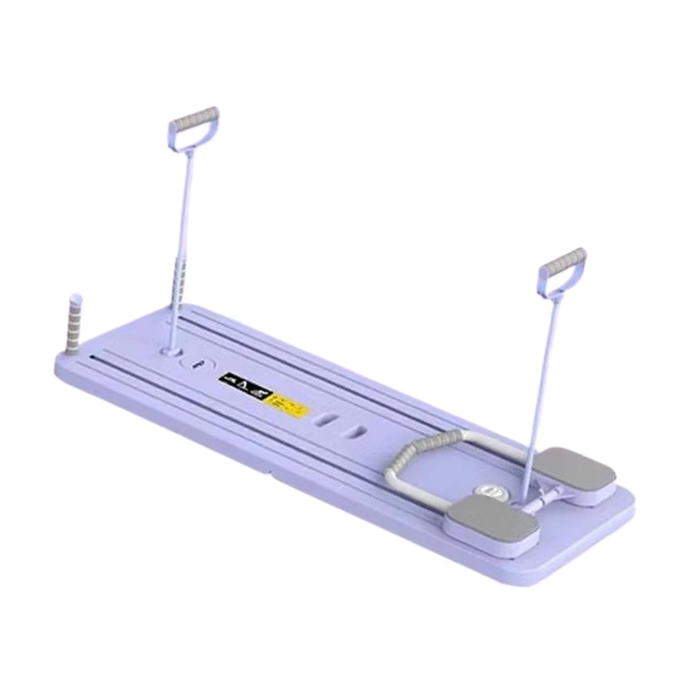 Multifunctional Fitness Board Abdominal Board Non Slip Workout Board with Timer Push Up Board Foldable Home Gym Equipment