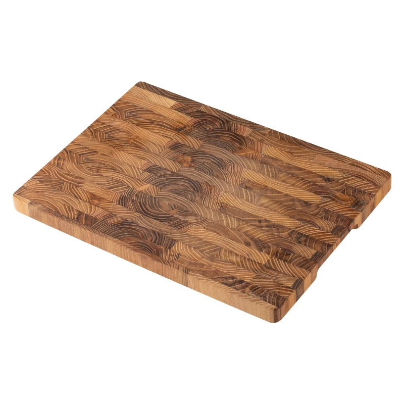 Premium Teak Wood Cutting Board – Large, Durable & Naturally Beautiful
