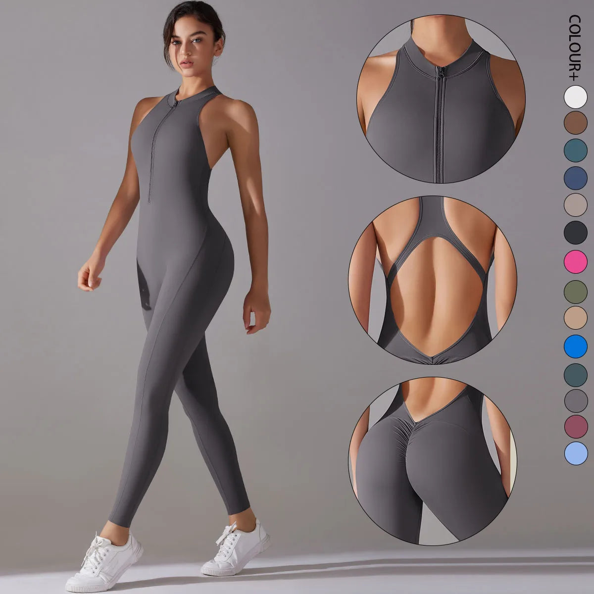 Women’s Tummy Control & Butt Lifting Sports Bodysuit – Shapewear for Fitness, Yoga, and Gym Workouts