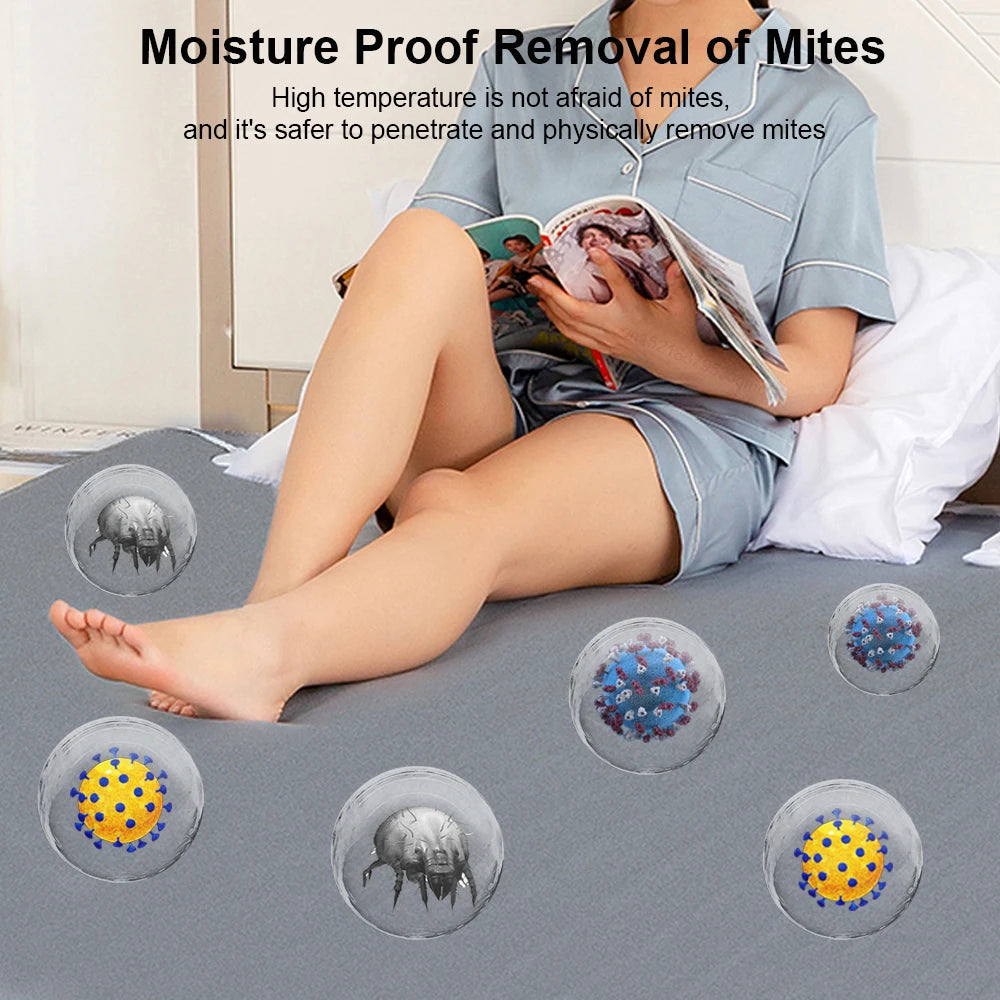 Electric Heating Blanket – Automatic Thermostat Double Body Warmer Bed Mattress Pad (EU Plug, 220V)