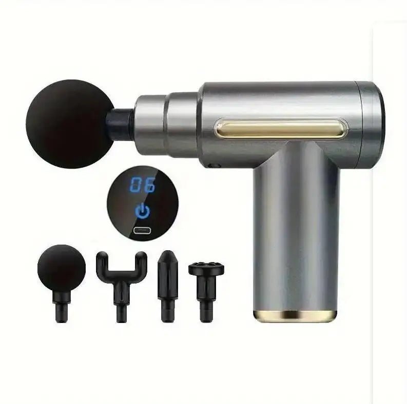 Mini Muscle Massage Gun – Portable Deep Tissue Percussion Massager for Body, Back, Neck, and Legs