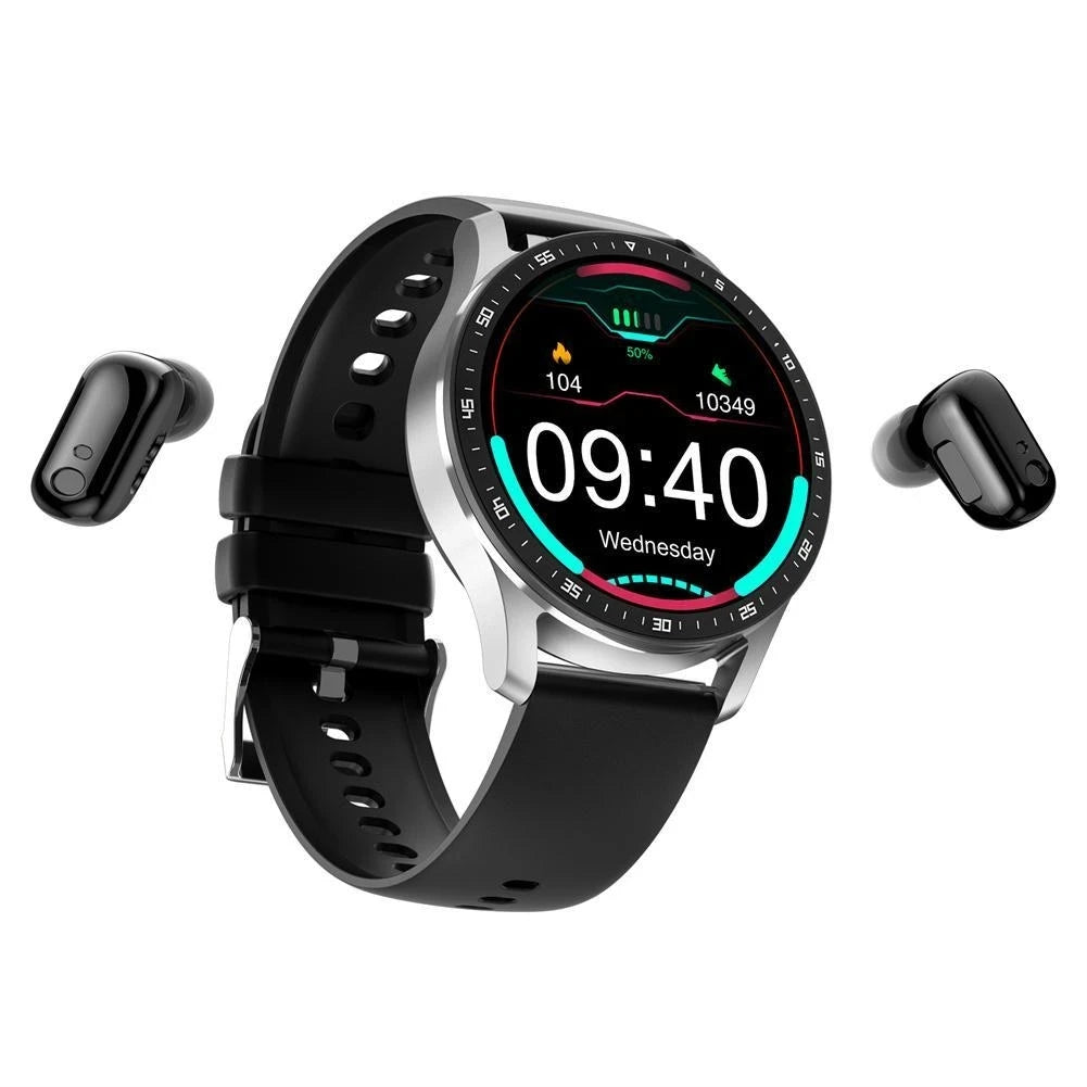 X7 2-in-1 Smart Watch with TWS Earbuds – Bluetooth Smartwatch with Heart Rate & Blood Pressure Monitor, Fitness & Sport Tracker